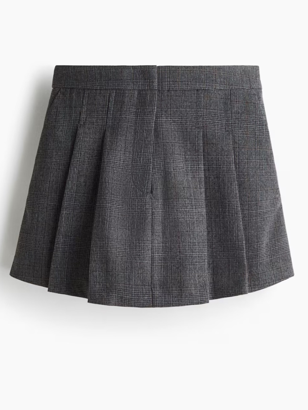 H&M Charcoal Plaid Skort Suit Set - Picture 3 of 10